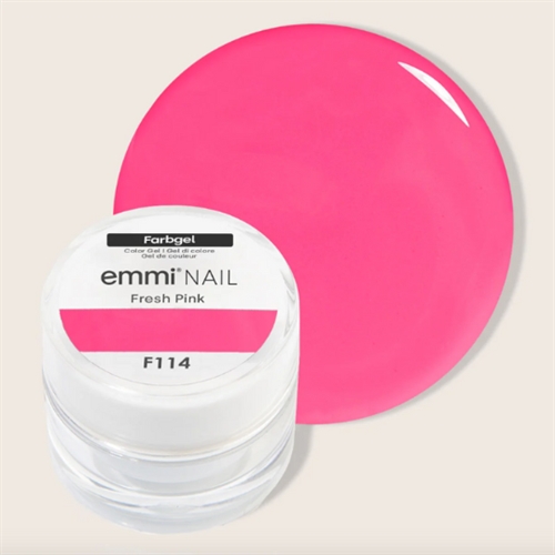 Color Gel Neon Fresh Pink  - F114 *Vegan 